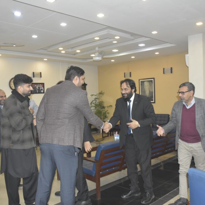 Syed Aun Muhammad Hussain Shah UET Lahore Startup Showcase Visit as Esteemed Guest