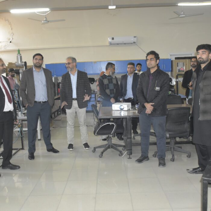 Syed Aun Muhammad Hussain Shah Visits UET Lahore as Esteemed Guest