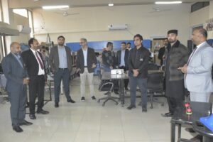 Syed Aun Muhammad Hussain Shah Visits UET Lahore as Esteemed Guest