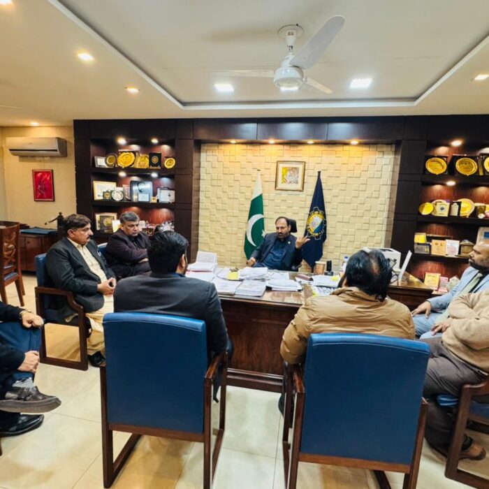 Syed Aun Shah Finalized Student Pitches for the Final Interview during the visit to UET