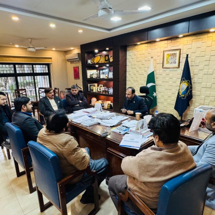 Syed Aun Shah Finalized Student Pitches for the Final Interview during the visit to UET